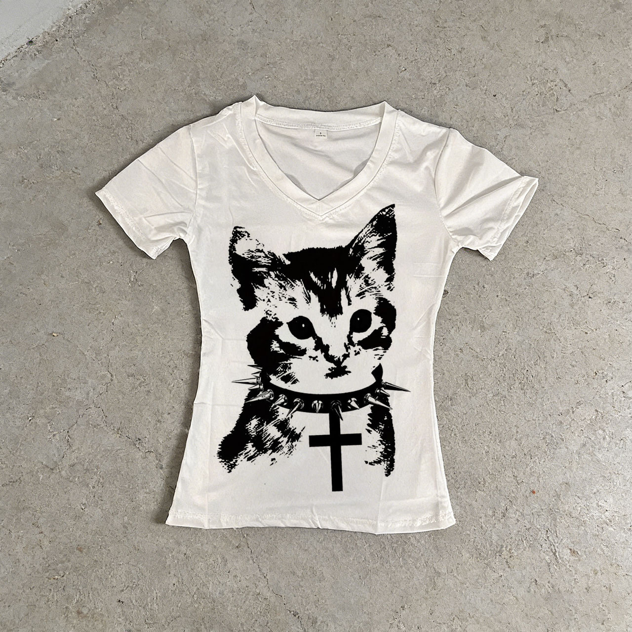 2000s Tops Kpop Emo Women Top  – Summer Grunge Clothing recenzja i cena