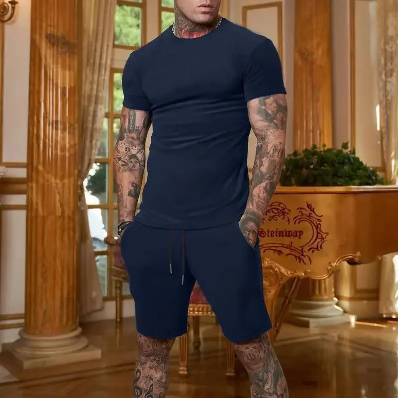 Fashionable and casual summer  – Summer Clothing Sets Men recenzja i cena