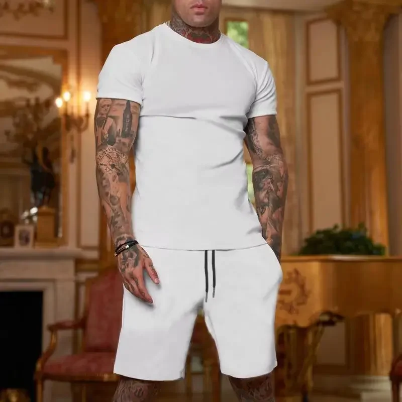 Fashionable and casual summer  – Summer Clothing Sets Men recenzja i cena