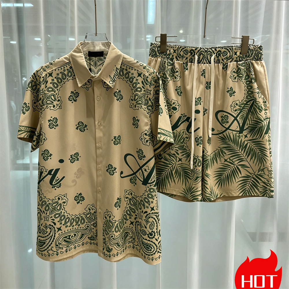 Hawaiian mens royal luxury sho – Summer Clothing Sets Men recenzja i cena
