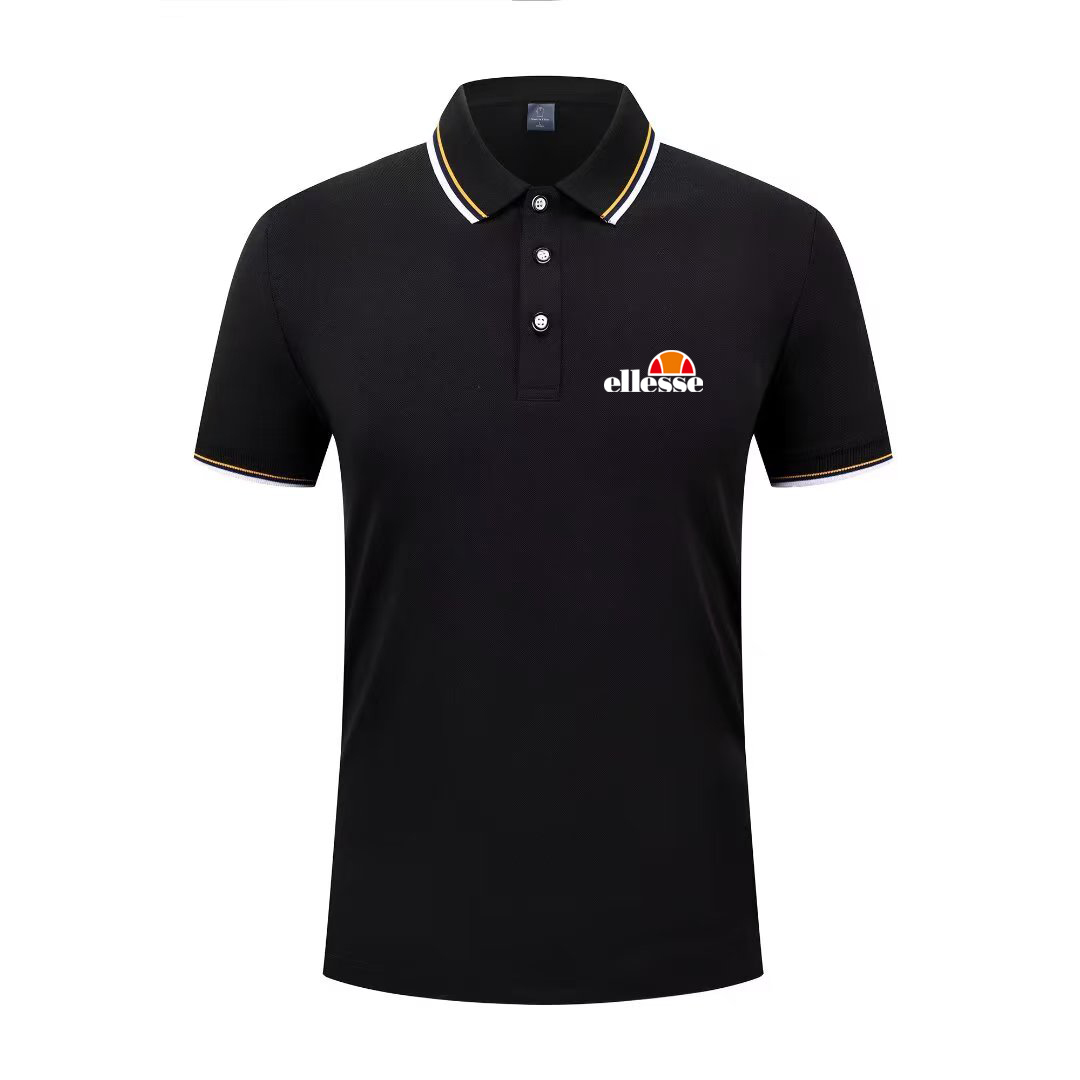 Golf men's collar knitted polo – Summer Golf Clothing recenzja i cena