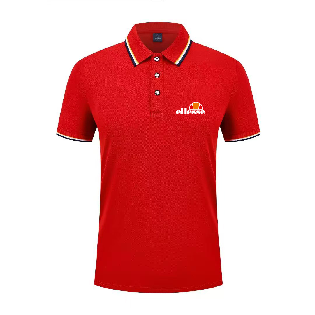 Golf men's collar knitted polo – Summer Golf Clothing recenzja i cena