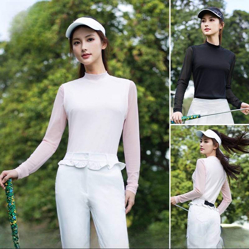 Golf Women's Long Sleeve T-shi – Summer Golf Clothing recenzja i cena