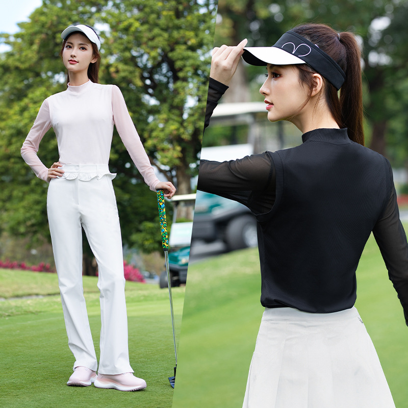 Golf Women's Long Sleeve T-shi – Summer Golf Clothing recenzja i cena