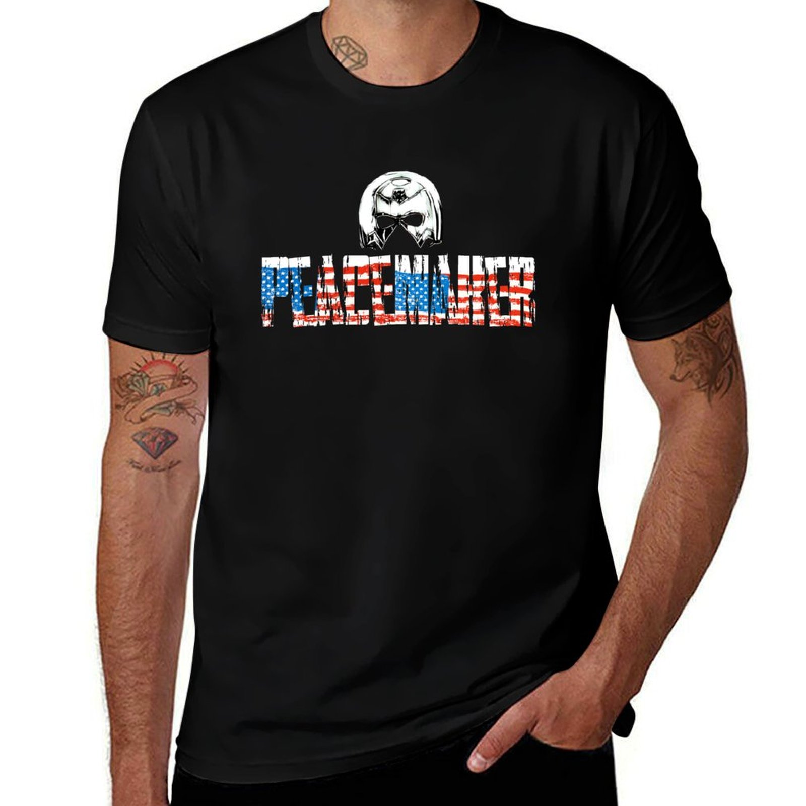 Peacemaker emblem with the ima – Summer Clothing Images recenzja i cena