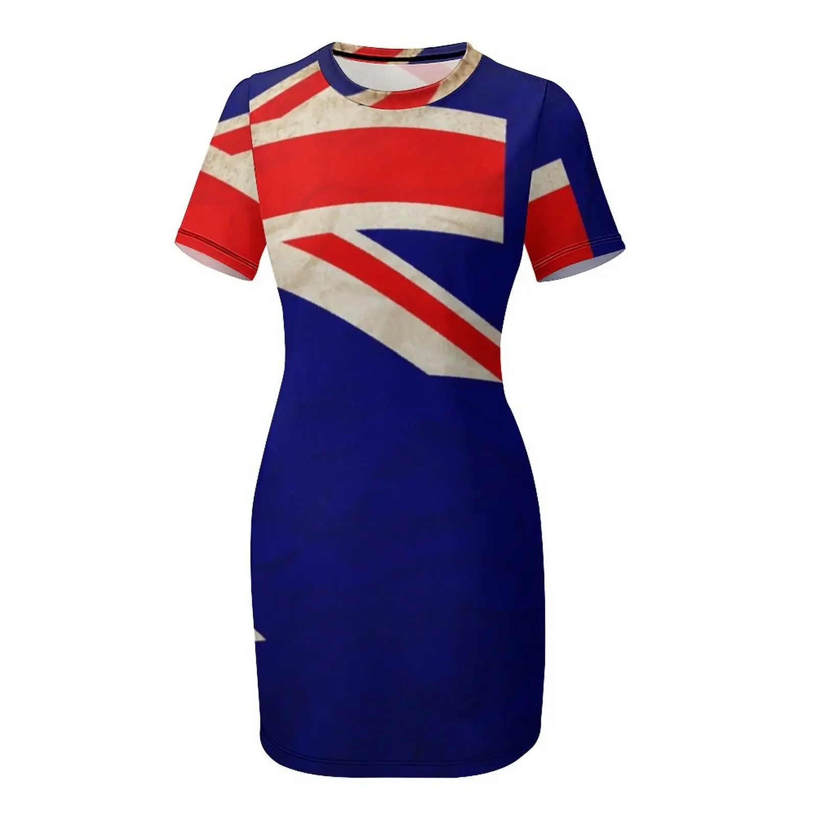 vintage australia flag Short-S – Summer Clothing Women Australia recenzja i cena