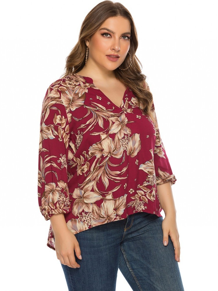 Women's Plus Size XL-4XL Casua – Xl Summer Clothing recenzja i cena