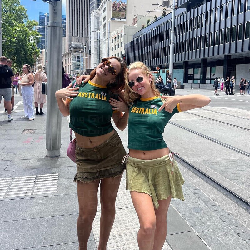 Summer Green T-shirt Women Aus – Summer Clothing Women Australia recenzja i cena