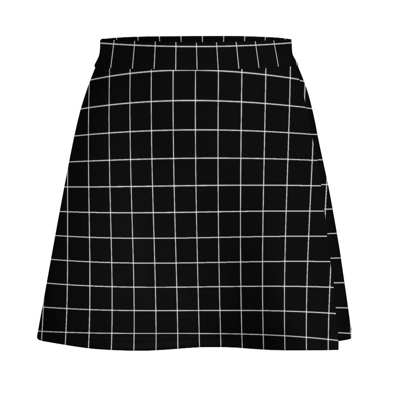 Large White Grid on Black Mini – Summer Clothing Online recenzja i cena