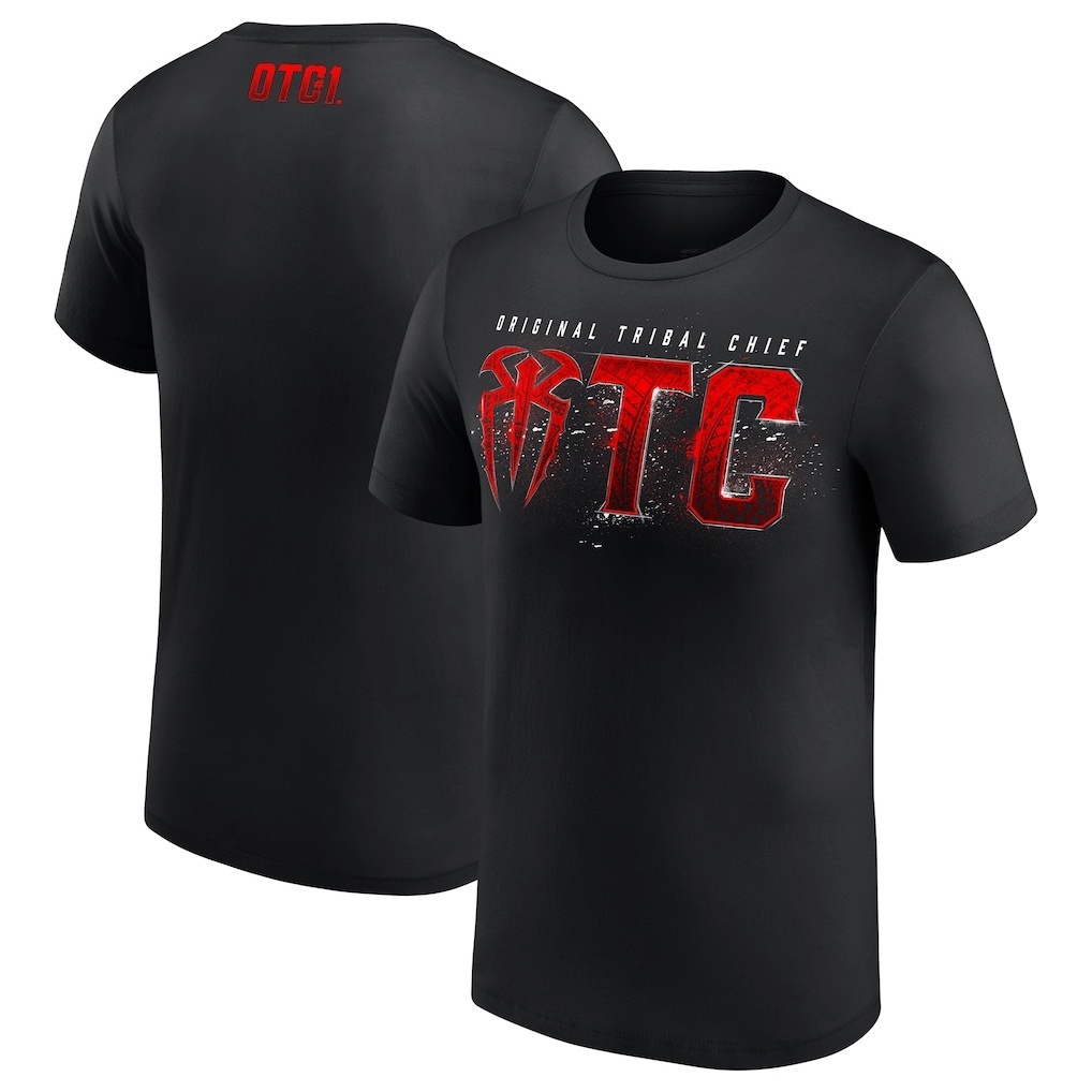 2026 Men's Black Roman Reigns  – Summer Reign Clothing recenzja i cena