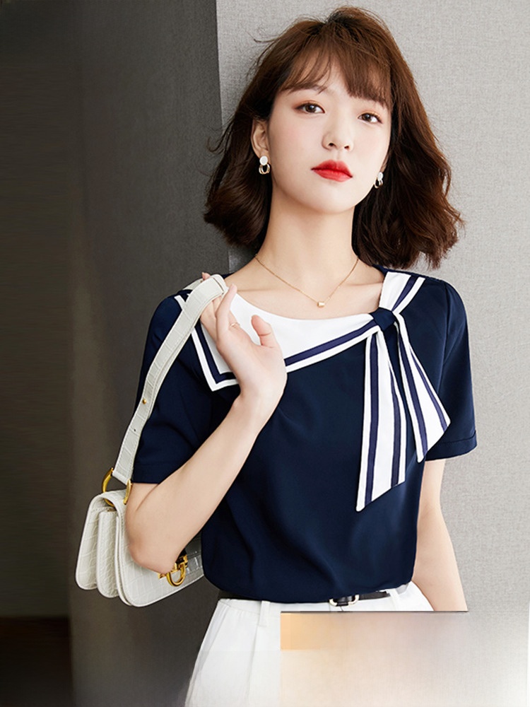 Fashionable Summer Chiffon Shi – Summer Clothing Old Navy recenzja i cena