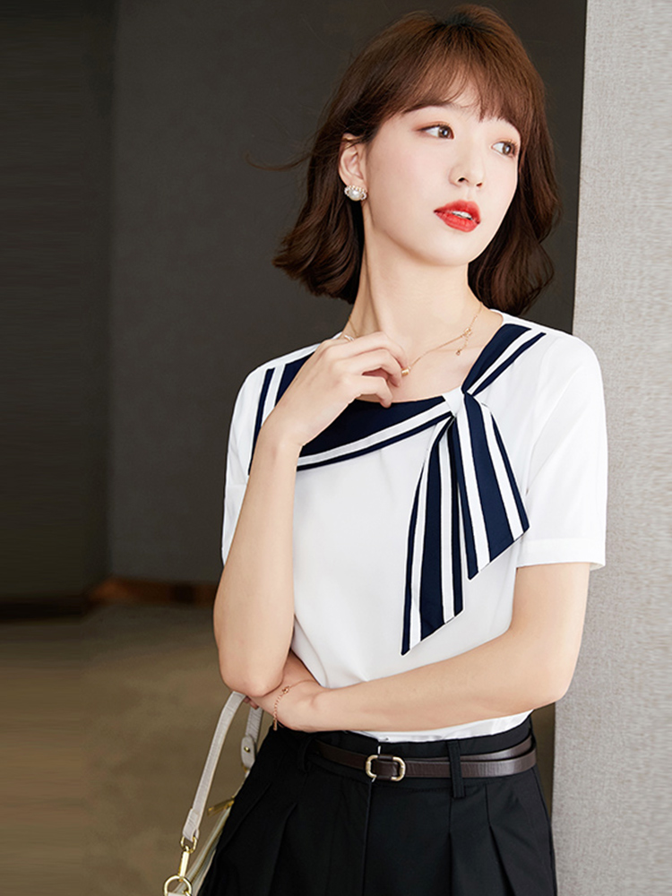 Fashionable Summer Chiffon Shi – Summer Clothing Old Navy recenzja i cena