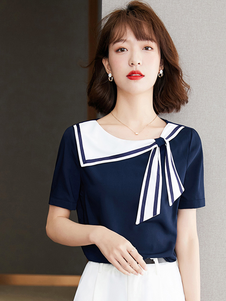 Fashionable Summer Chiffon Shi – Summer Clothing Old Navy recenzja i cena