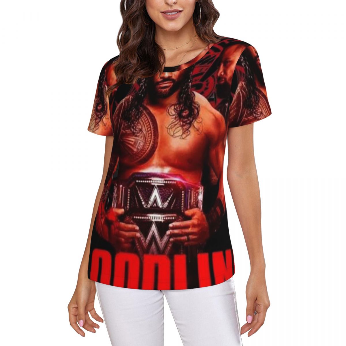 Wrestler Roman Reigns Wrestlin – Summer Reign Clothing recenzja i cena