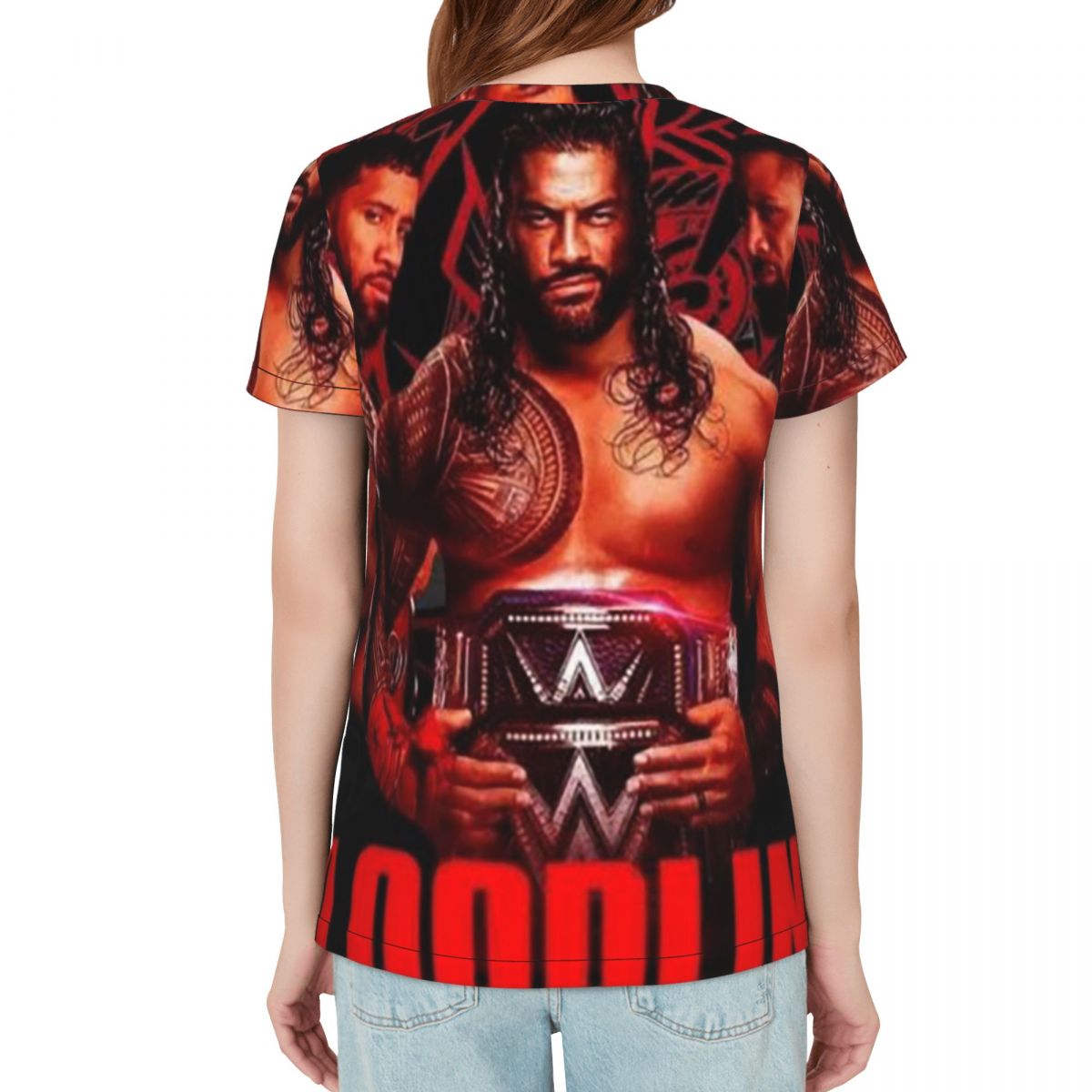 Wrestler Roman Reigns Wrestlin – Summer Reign Clothing recenzja i cena