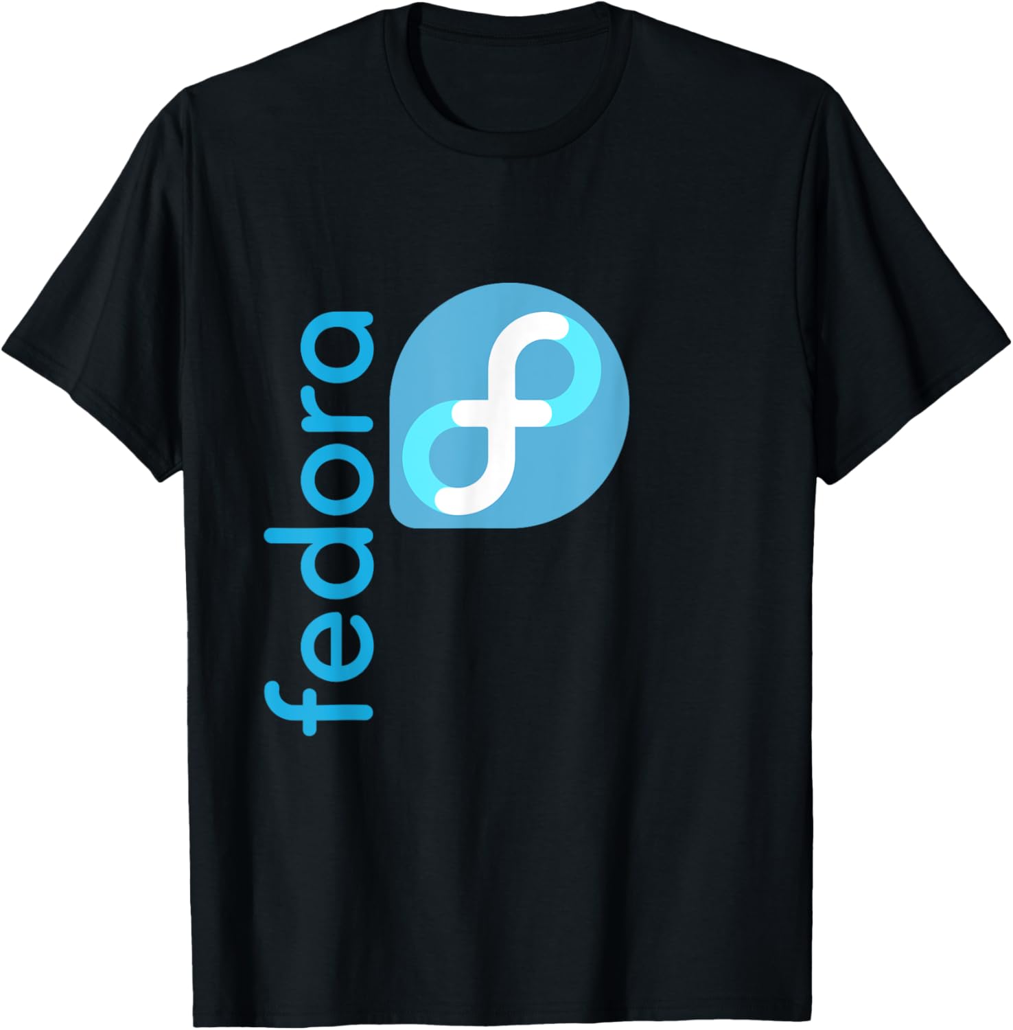 Linux Fedora T-Shirt White Tag – Summer Clothing Tagline recenzja i cena